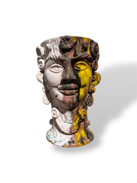 Miti e leggende - Ermes - in Ceramica di Santo Stefano di Camastra