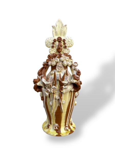 Bambola porta fortuna -GM- in Ceramica di Santo Stefano di Camastra