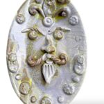 Piatto Sikano -VG- in Ceramica di Santo Stefano di Camastra