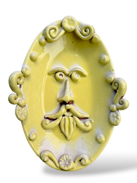 Piatto Sikano -GB- in Ceramica di Santo Stefano di Camastra