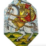 Mattone Rustico  Esagonale Paladino in Ceramica di Santo Stefano di Camastra
