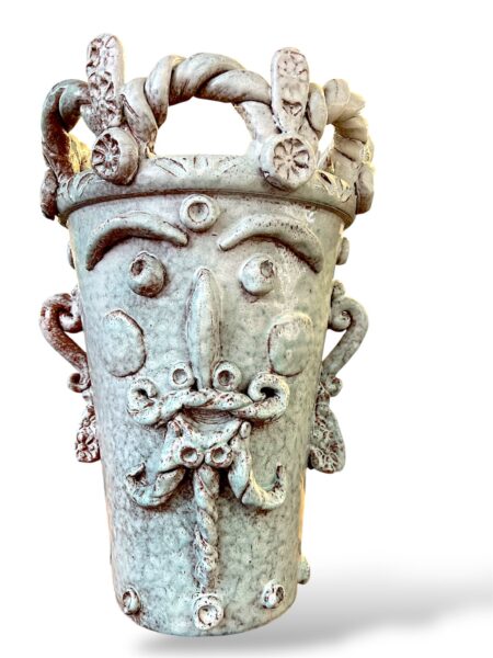 Vaso Sikano -CB- in Ceramica di Santo Stefano di Camastra