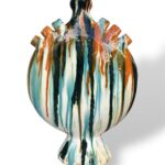 Borraccia Kaleido - in Ceramica di Santo Stefano di Camastra