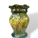 Vaso bombato maculato - in Ceramica di Santo Stefano di Camastra