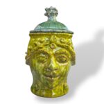 Barattolo Moro -V- in Ceramica di Santo Stefano di Camastra