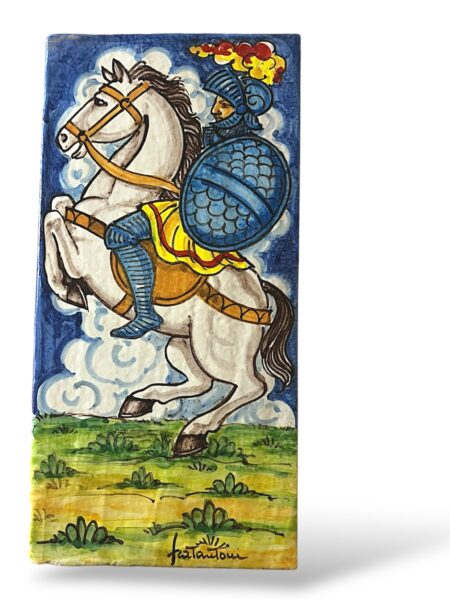 Mattone rustico Rettangolare Paladino in Ceramica di Santo Stefano di Camastra