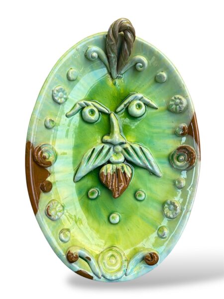 Piatto Sikano -VM- in Ceramica di Santo Stefano di Camastra