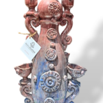 Lumiere con applicazione - RB - in Ceramica di Santo Stefano di Camastra