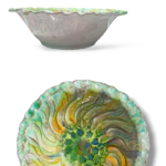 Centrotavola "Girandola" - VG - in Ceramica di Santo Stefano di Camastra