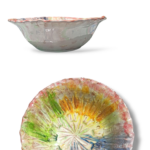 Centrotavola "Arcobaleno" - in Ceramica di Santo Stefano di Camastra