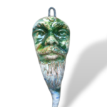 Corno con volto uomo "Saggio" - in Ceramica di Santo Stefano di Camastra