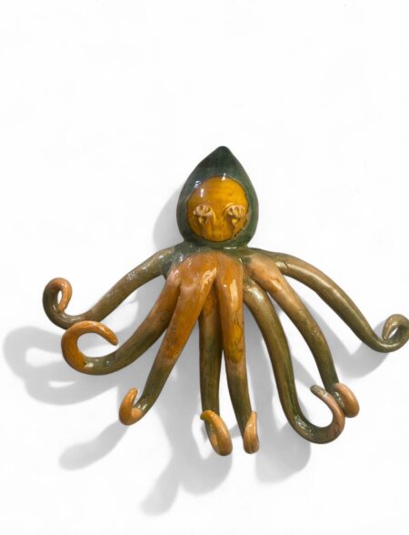 Polpo da Muro AR. - in ceramica di S.Stefano di Camastra