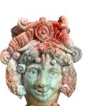 Testa di Moro - RSZ - in Ceramica di Santo Stefano di Camastra