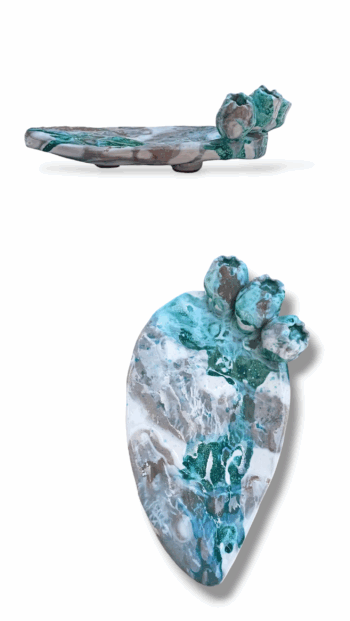 Pala di Fico d'India - VBG - in Ceramica di Santo Stefano di Camastra