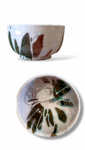 Ciotola circolare - effetto scolato - in Ceramica di Santo Stefano di Camastra