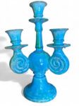 Candeliere Bicolor TV - in Ceramica di Santo Stefano di Camastra