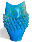 Vaso Pigna Turchese Piccolo - in Ceramica di Santo Stefano di Camastra