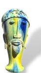 Re Sileno Multicolor - in Ceramica di santo Stefano di Camastra