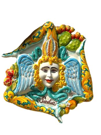 Trinacria Barocco - in Ceramica di Santo Stefano di Camastra