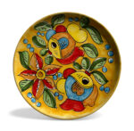 Piatto Naïf - in Ceramica di Santo Stefano di Camastra