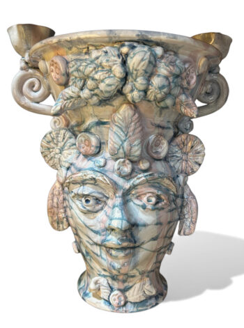 Lumiere Testa - in Ceramica di Santo Stefano di Camastra