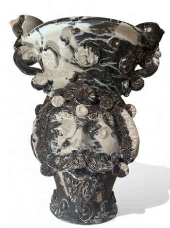 Lumiere Testa di Moro GB - in Ceramica di Santo Stefano di Camastra