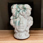 Testa Donna Limoni AB - in Ceramica di Santo Stefano di Camastra