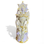 Matrangela con Corona - in Ceramica di Santo Stefano di Camastra