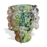 Vaso Sikano Verde - in Ceramica di Santo Stefano di Camastra