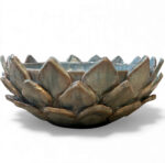 Centrotavola Carciofo A - in Ceramica di Santo Stefano di Camastra
