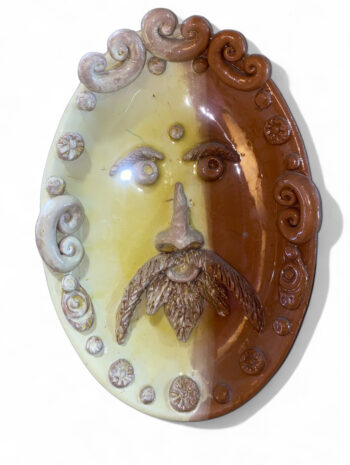 Piatto Sikano -MG- in Ceramica di Santo Stefano di Camastra