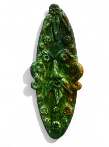 Piatto Sikano Lungo VM - in Ceramica di Santo Stefano di Camastra