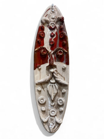 Piatto Sikano Lungo RBG - in Ceramica di Santo Stefano di Camastra