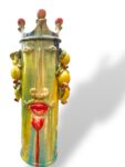 Catuso Uomo con Limoni Multicolor - in Ceramica di Santo Stefano di Camastra