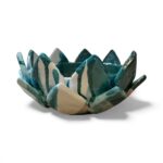 Ciotola Fiore di Loto - in Ceramica di Santo Stefano di Camastra