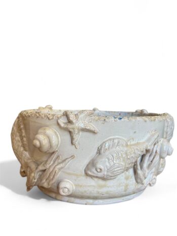 Centrotavola Pesci e Conchiglie - in Ceramica di Santo Stefano di Camastra