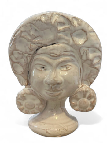 Coppetta Donna - in Ceramica di Santo Stefano di Camastra