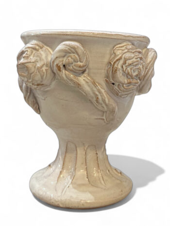 Coppetta con Applicazioni - in ceramica di Santo Stefano di Camastra