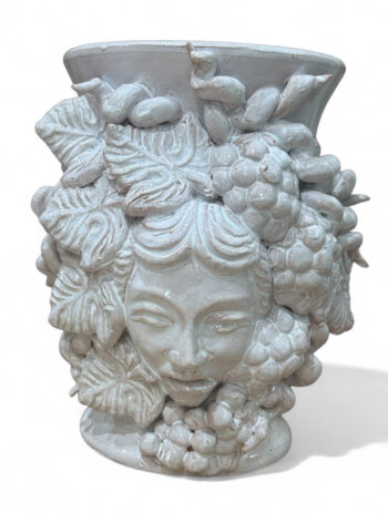 Vaso Bacco - in Ceramica di Santo Stefano di Camastra