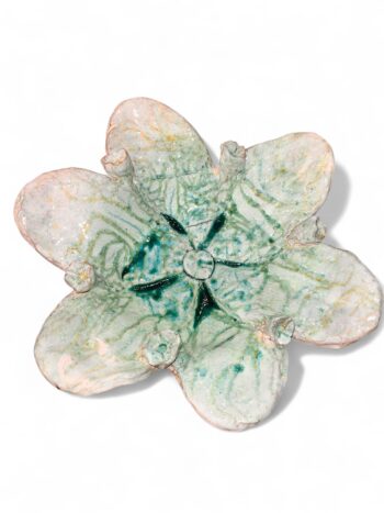 Centrotavola con Pale di Fico - in Ceramica di Santo Stefano di Camastra