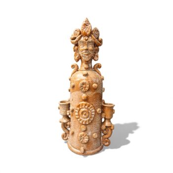 Paladino Candeliere - in Ceramica di Santo Stefano di Camastra