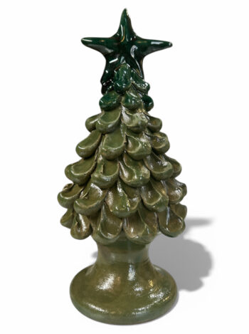 Albero Pigna Verde - In Ceramica di Santo Stefano di Camastra