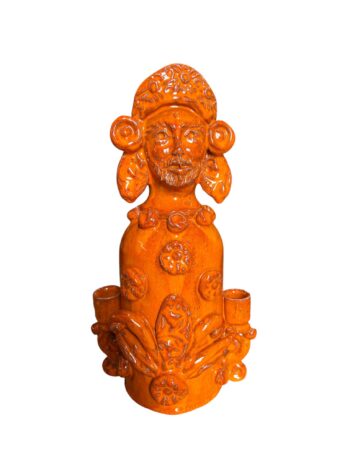 Paladino Candeliere AR - in Ceramica di Santo Stefano di Camastra