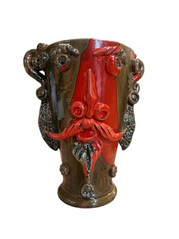 Vaso Sikano RM - in Ceramica di Santo Stefano di Camastra