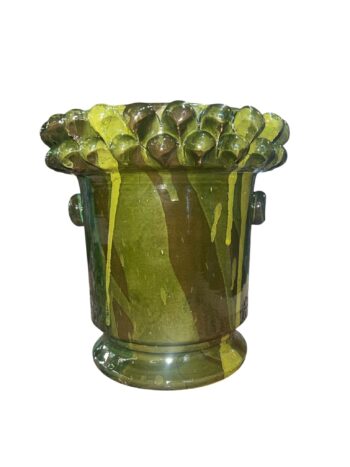 Secchiello Ghiaccio Pigna V - in Ceramica di Santo Stefano di Camastra