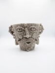 Vaso Sikano Effetto Marmo M/B - in Ceramica di Santo Stefano di Camastra