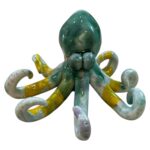 Polpo Piccolo Bicolor - in Ceramica di Santo Stefano di Camastra