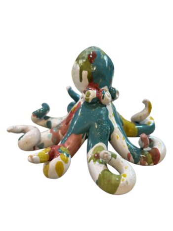 Polpo Marino - in Ceramica di Santo Stefano di Camastra