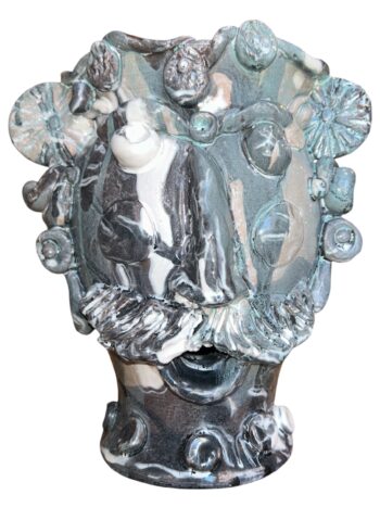 Vaso Sikano Scolato V/G - in Ceramica di Santo Stefano di Camastra