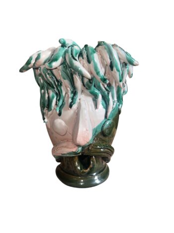 Vasetto Sikano VB - in Ceramica di Santo Stefano di Camastra